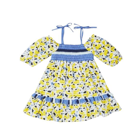 NWT! Tanya Taylor Mini Flowy Floral Valerie Dress - Size XXS (2-3 YRS) - Picture 5 of 9